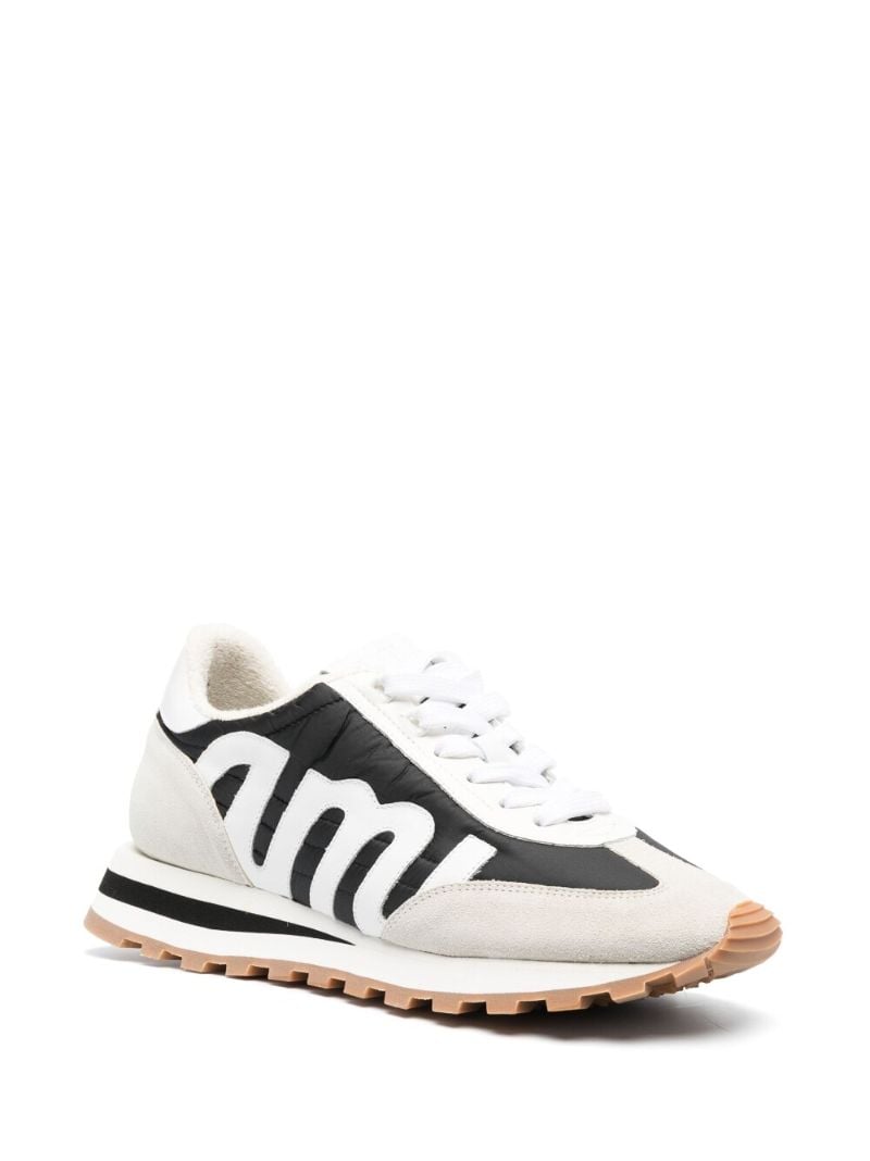 Black Ami Rush Logo Patch Sneakers