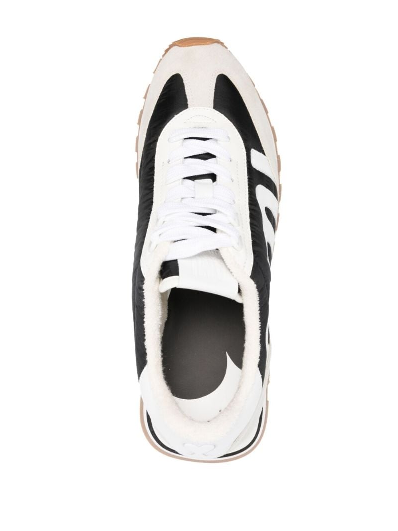 Black Ami Rush Logo Patch Sneakers