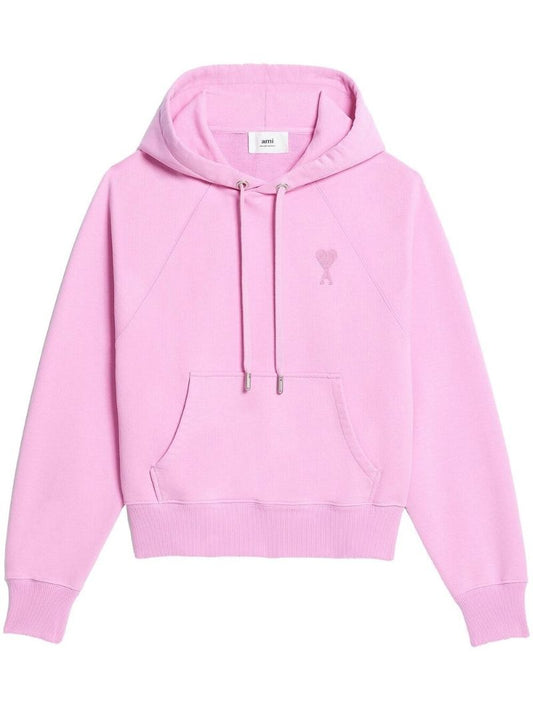 Pink Ami De Coeur Cotton Hoodie