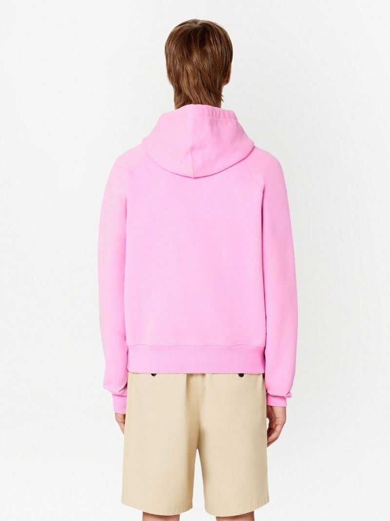 Pink Ami De Coeur Cotton Hoodie