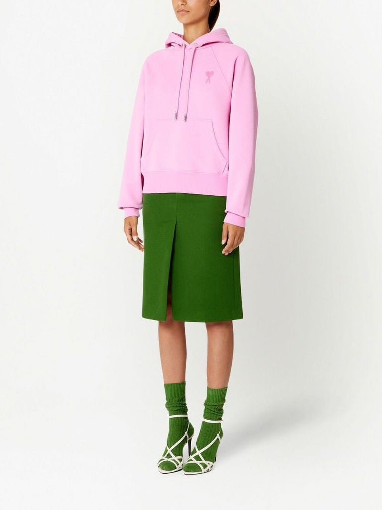 Pink Ami De Coeur Cotton Hoodie