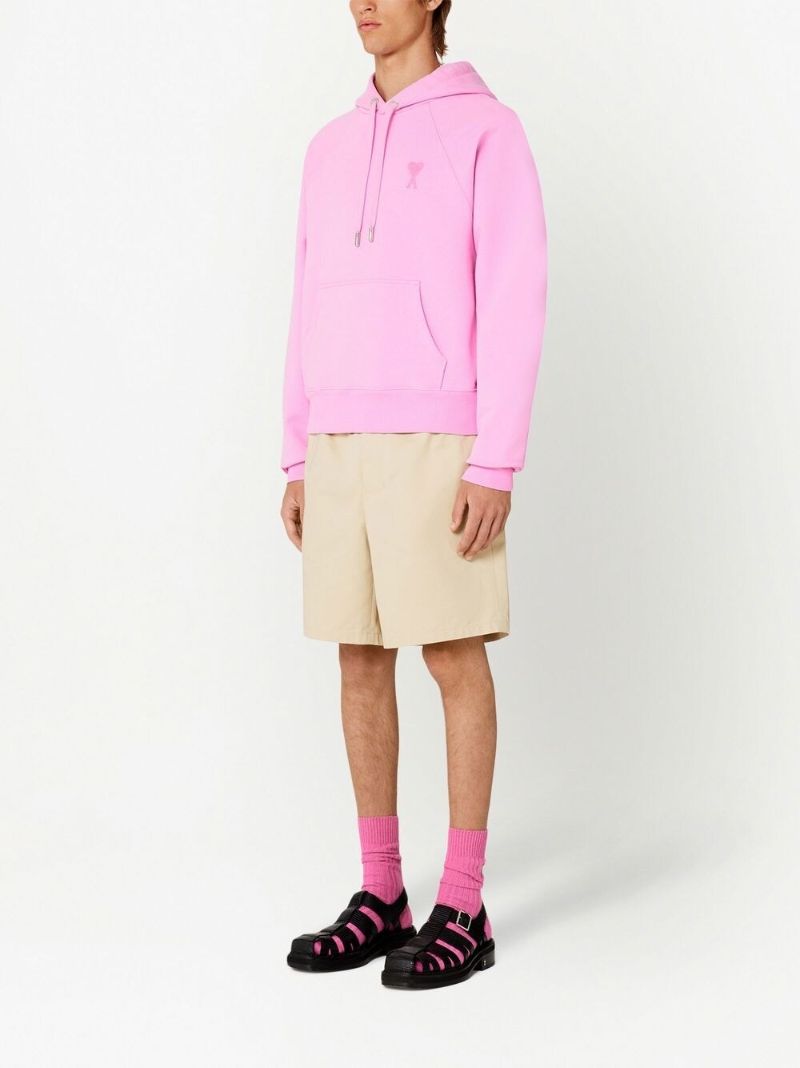 Pink Ami De Coeur Cotton Hoodie