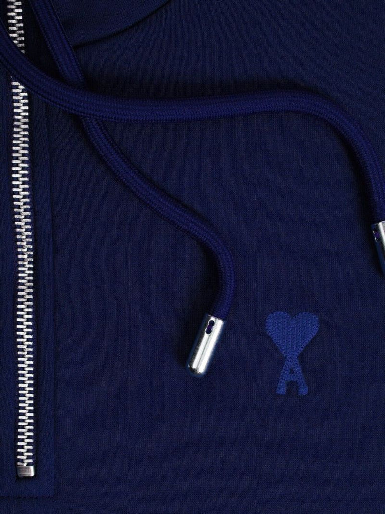 Blue Ami De Coeur Drawstring Sweatshirt