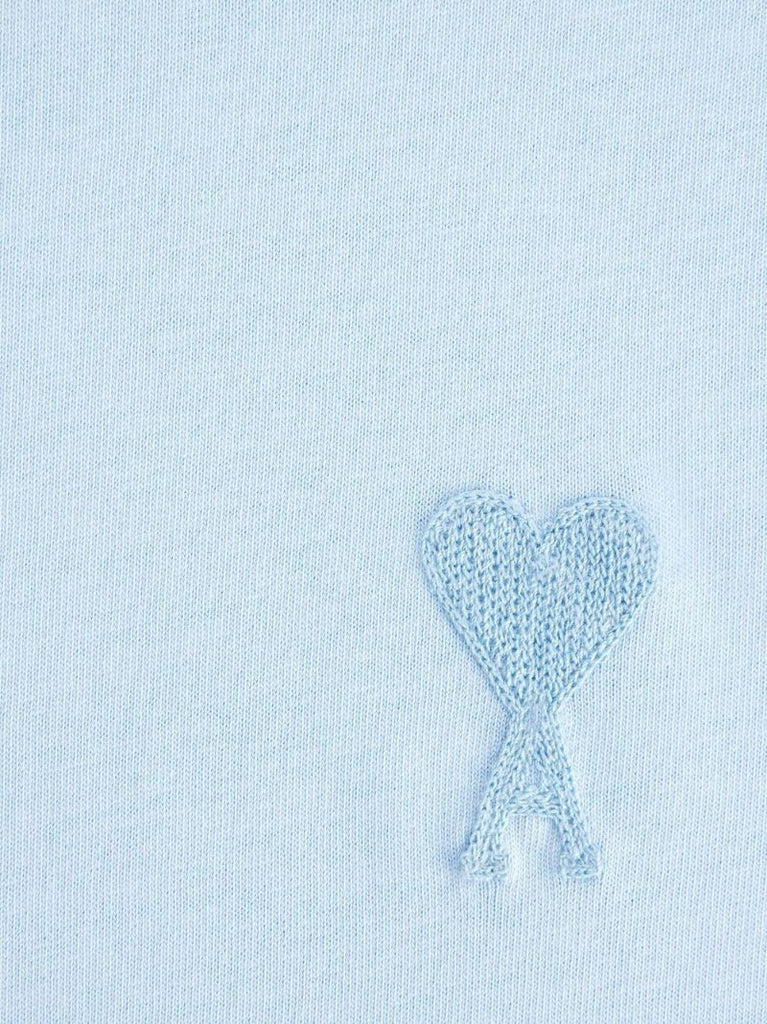 Blue Ami De Coeur Motif T-shirt