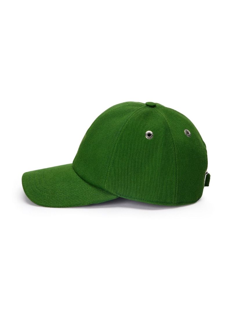 Green Logo-embroidered Baseball Cap