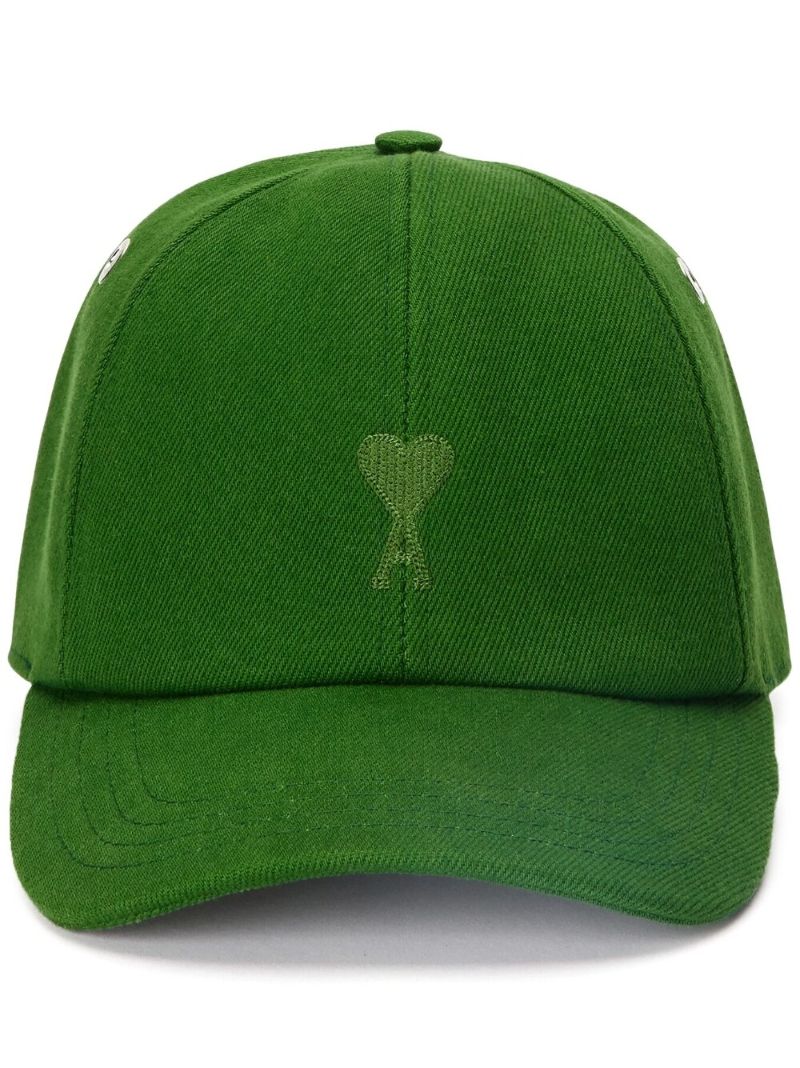 Green Logo-embroidered Baseball Cap