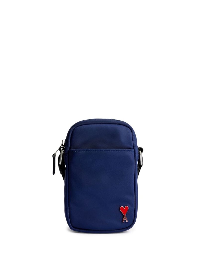 Blue Ami De Coeur Monogram Cross Body Bag