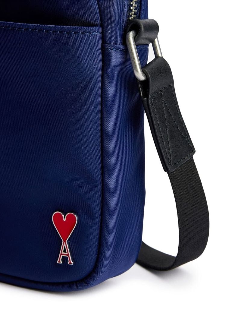 Blue Ami De Coeur Monogram Cross Body Bag