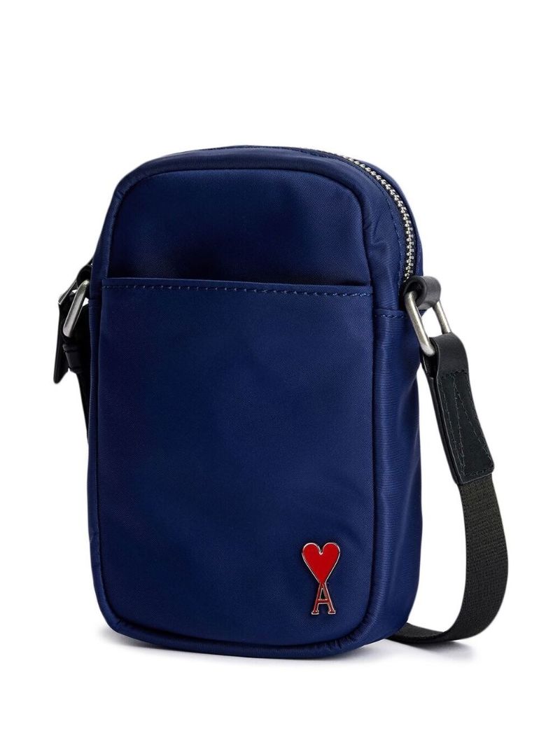 Blue Ami De Coeur Monogram Cross Body Bag