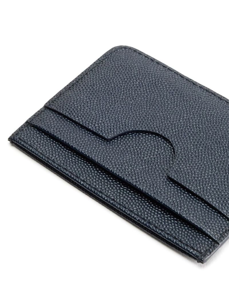 Blue Ami De Coeur Leather Cardholder