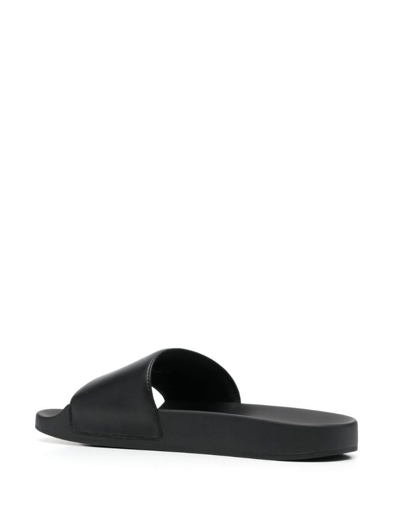 Black Ami De Coeur Slides