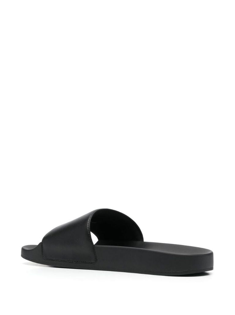 Black Ami De Coeur Slides