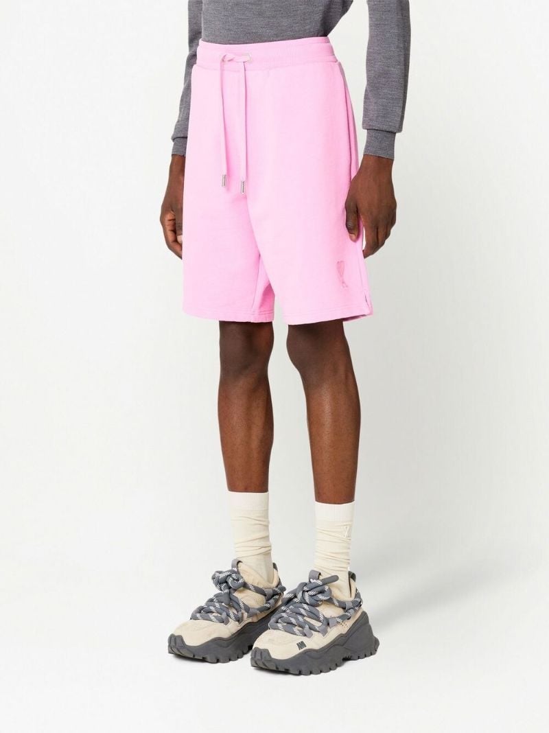 Pink Ami De Coeur Track Shorts