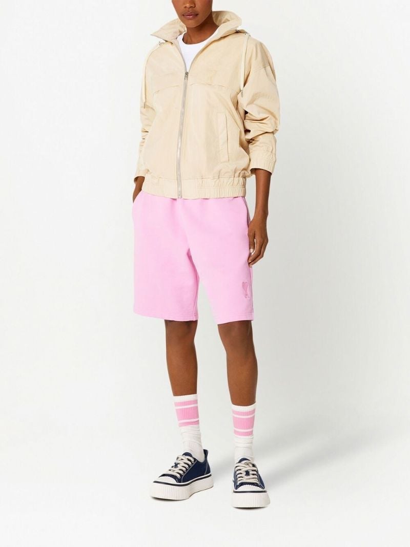 Pink Ami De Coeur Track Shorts