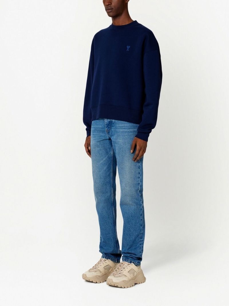 Navy Ami De CÃ_x0085_â_x0080__x009c_ur Sweatshirt