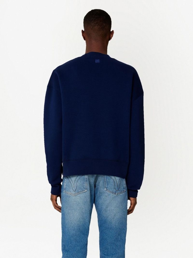 Navy Ami De CÃ_x0085_â_x0080__x009c_ur Sweatshirt