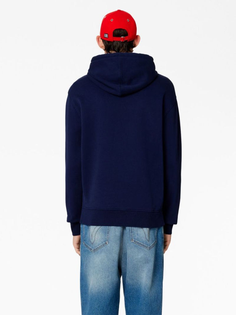 Blue Ami De Coeur Cotton Hoodie