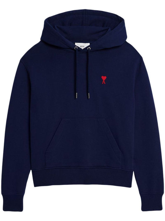 Blue Ami De Coeur Cotton Hoodie
