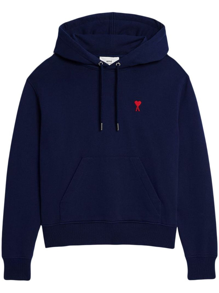 Blue Ami De Coeur Cotton Hoodie