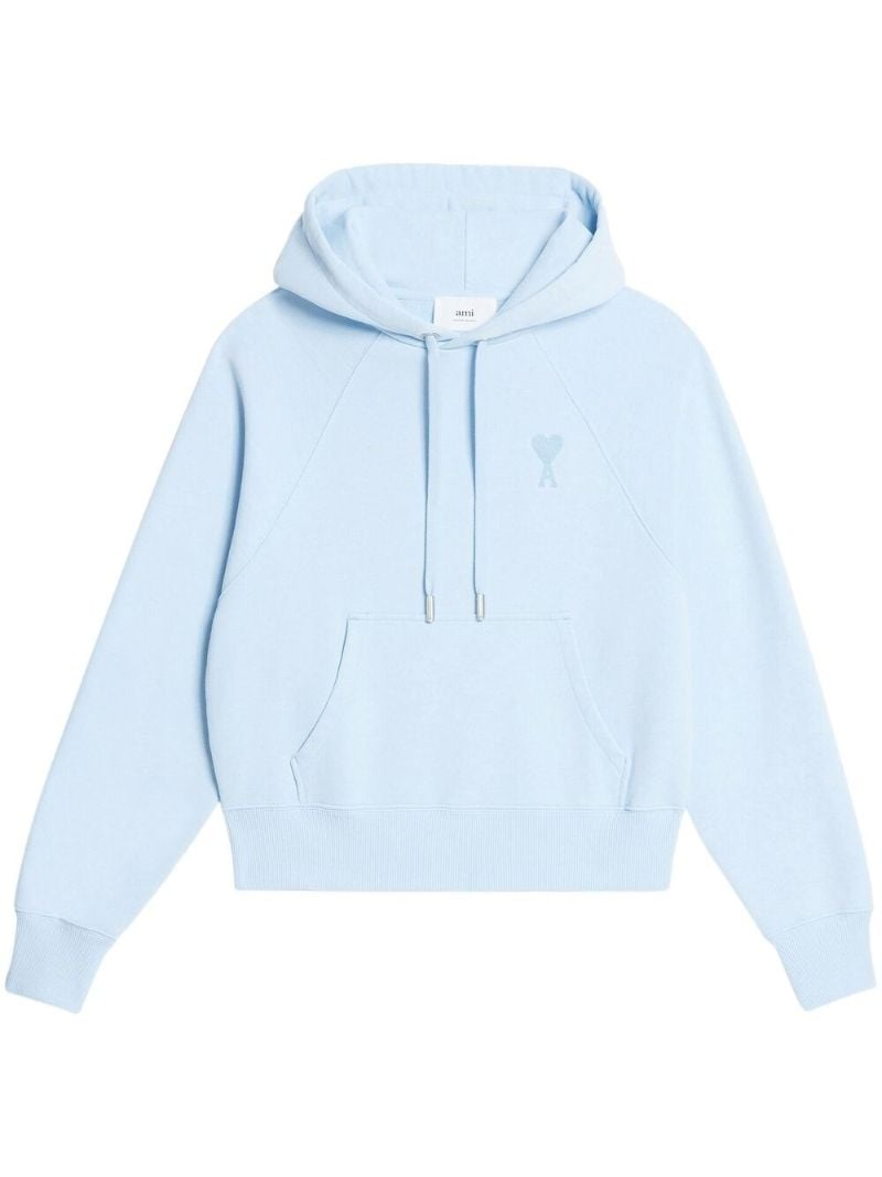 Blue Ami De Coeur Drawstring Hoodie