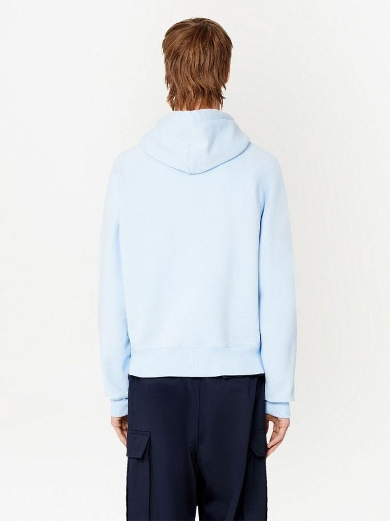 Blue Ami De Coeur Drawstring Hoodie