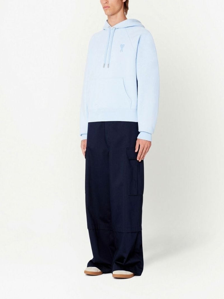 Blue Ami De Coeur Drawstring Hoodie