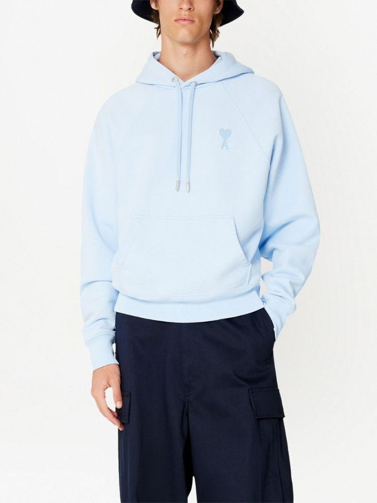 Blue Ami De Coeur Drawstring Hoodie