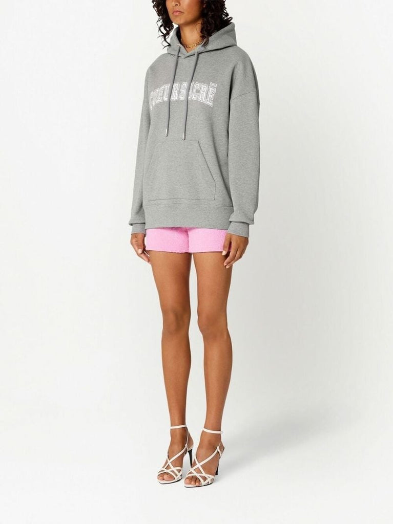 Grey Coeur SacrÃ_x0083_Â© Organic-cotton Hoodie