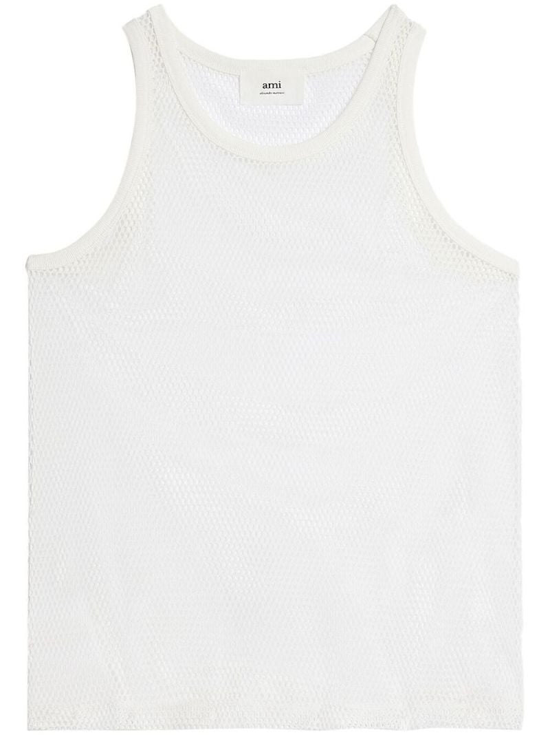 White Sleeveless Top