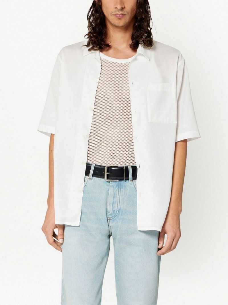 White Sleeveless Top