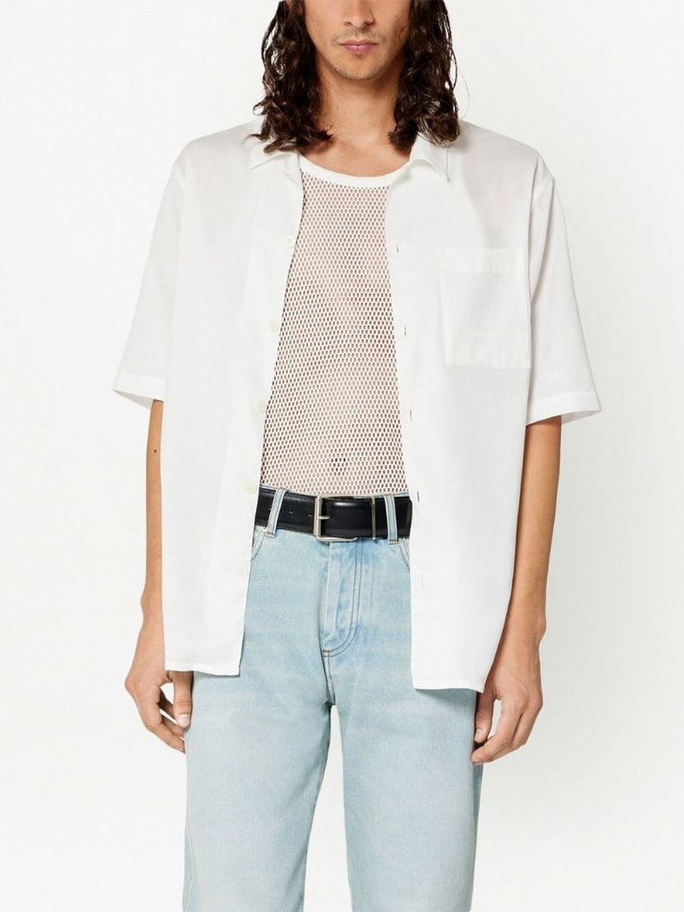 White Sleeveless Top
