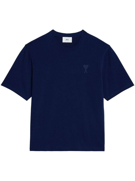 Navy Ami De Coeur Short-sleeve T-shirt