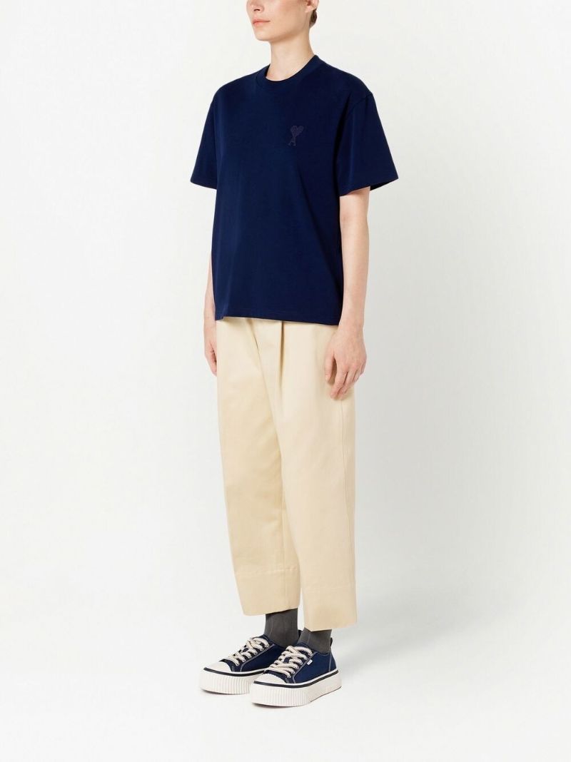 Navy Ami De Coeur Short-sleeve T-shirt