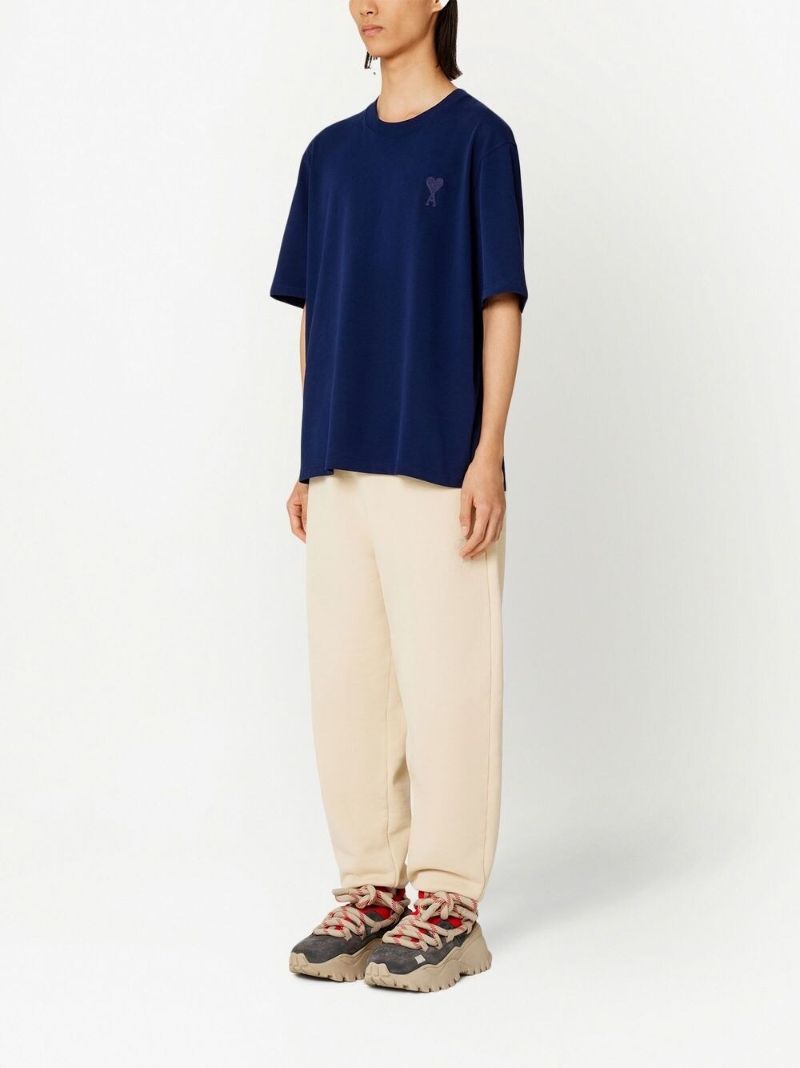Navy Ami De Coeur Short-sleeve T-shirt