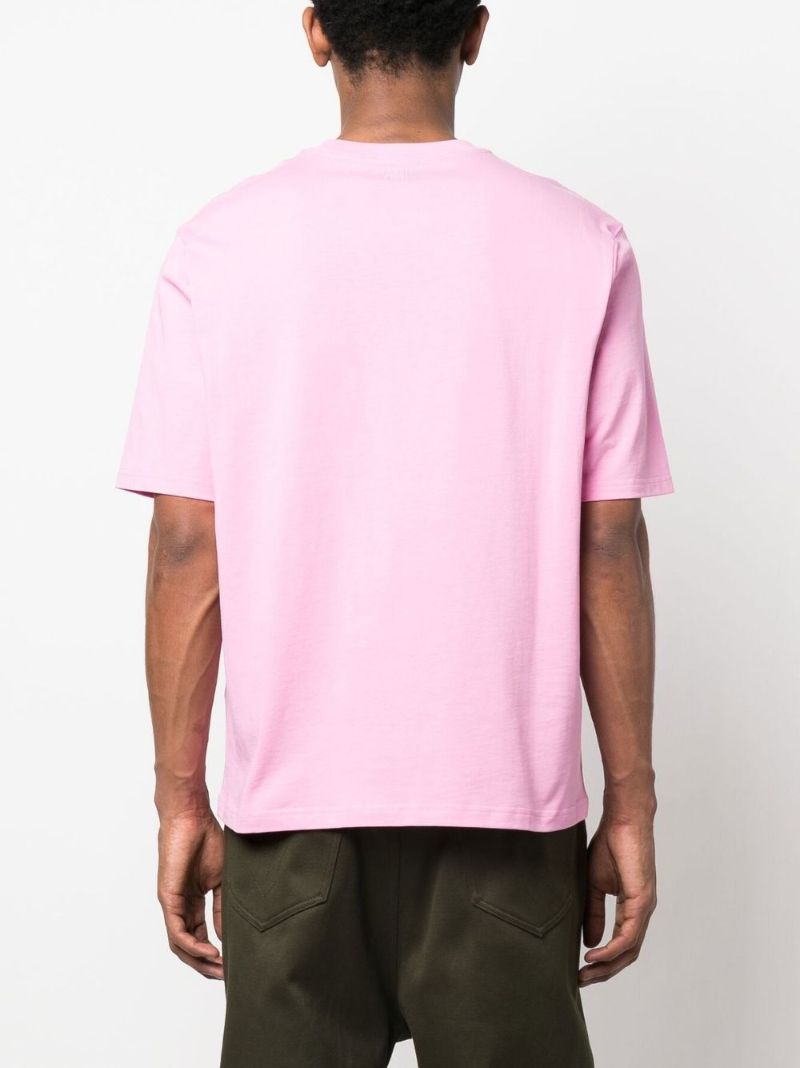 Pink Ami De CÃ_x0085_â_x0080__x009c_ur Organic Cotton T-shirt