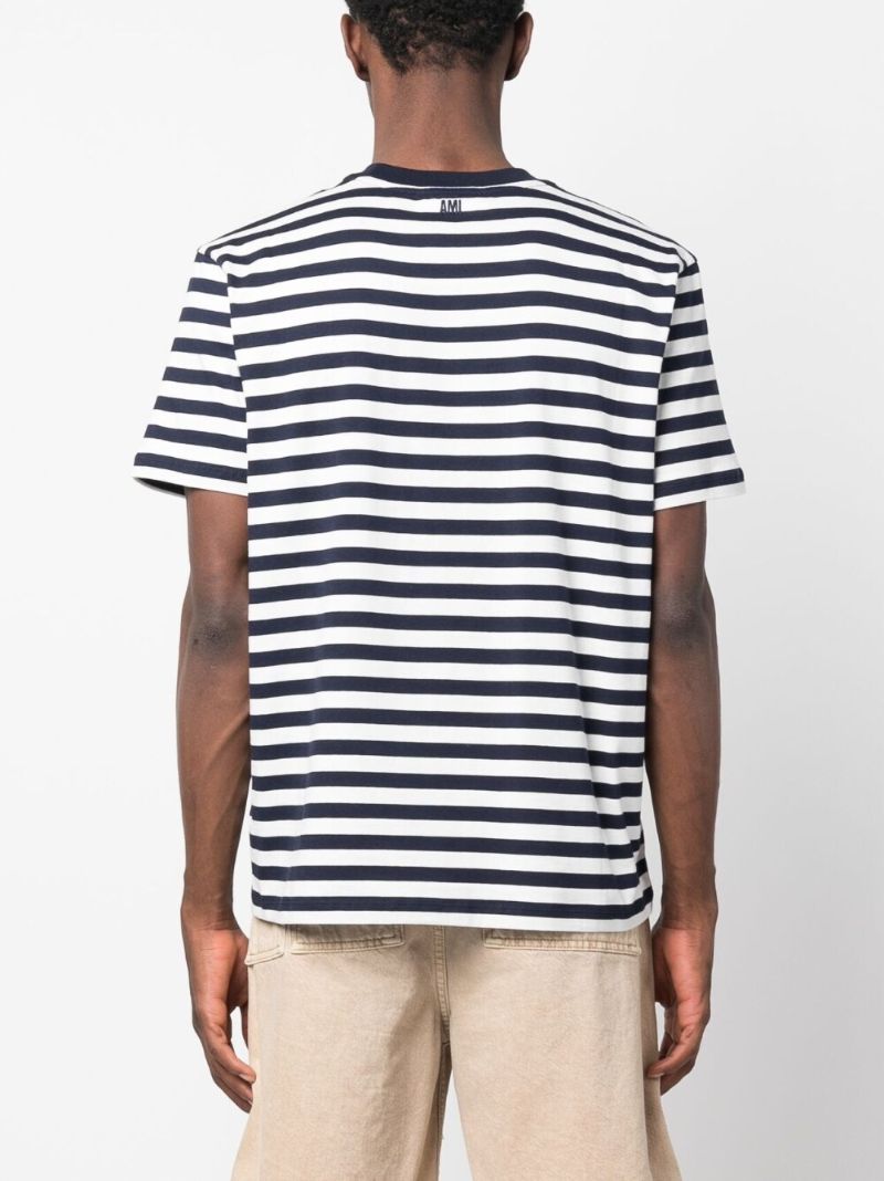 Blue and White Ami De Coeur T-shirt