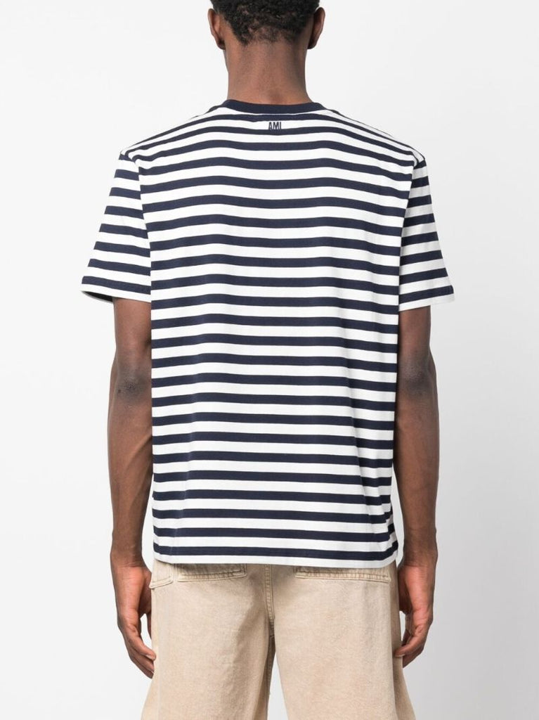 Blue and White Ami De Coeur T-shirt