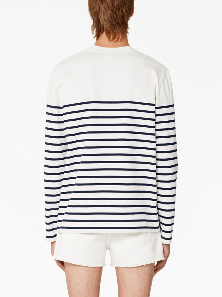 Blue Ami De Coeur Breton Stripe T-shirt