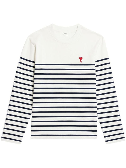 Blue Ami De Coeur Breton Stripe T-shirt