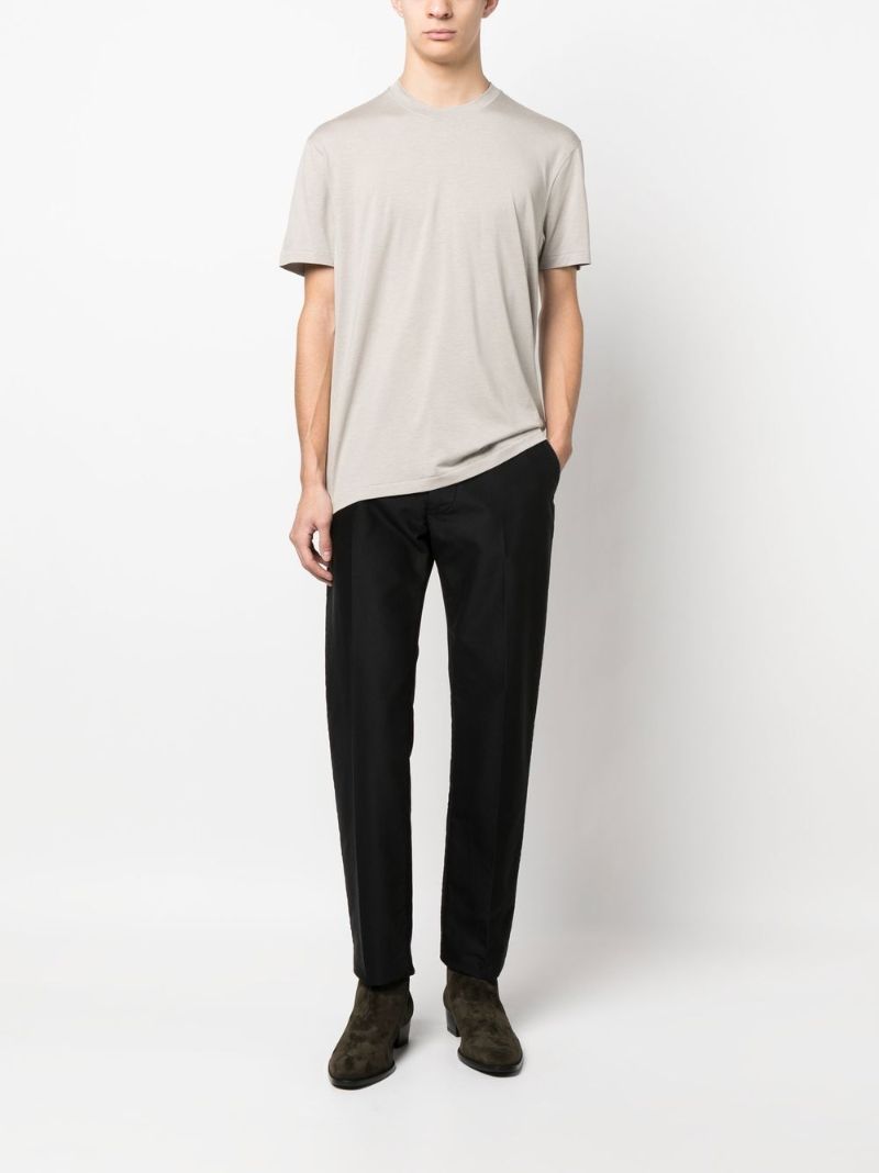 Grey Crew Neck T-shirt