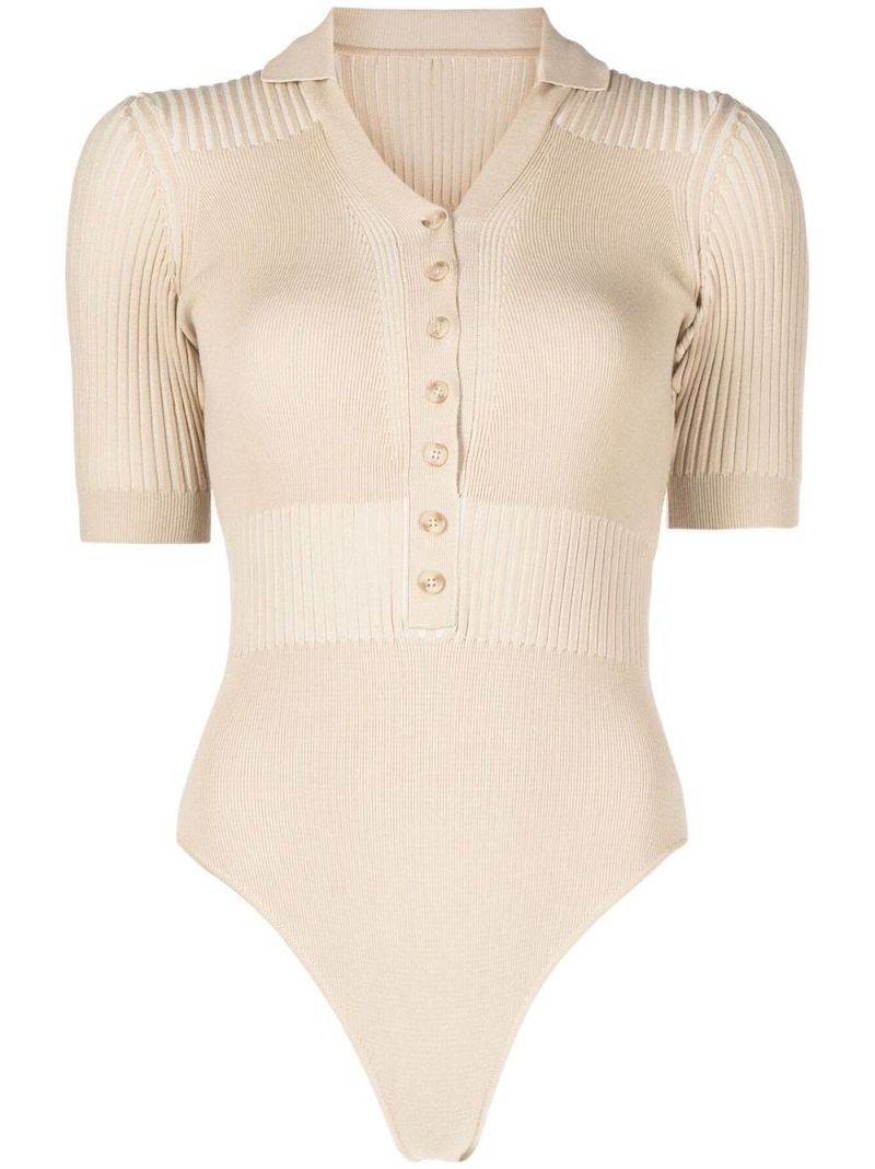 Neutral Le Yauco Knit Bodysuit