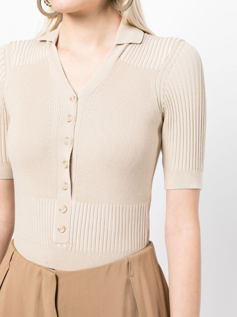 Neutral Le Yauco Knit Bodysuit