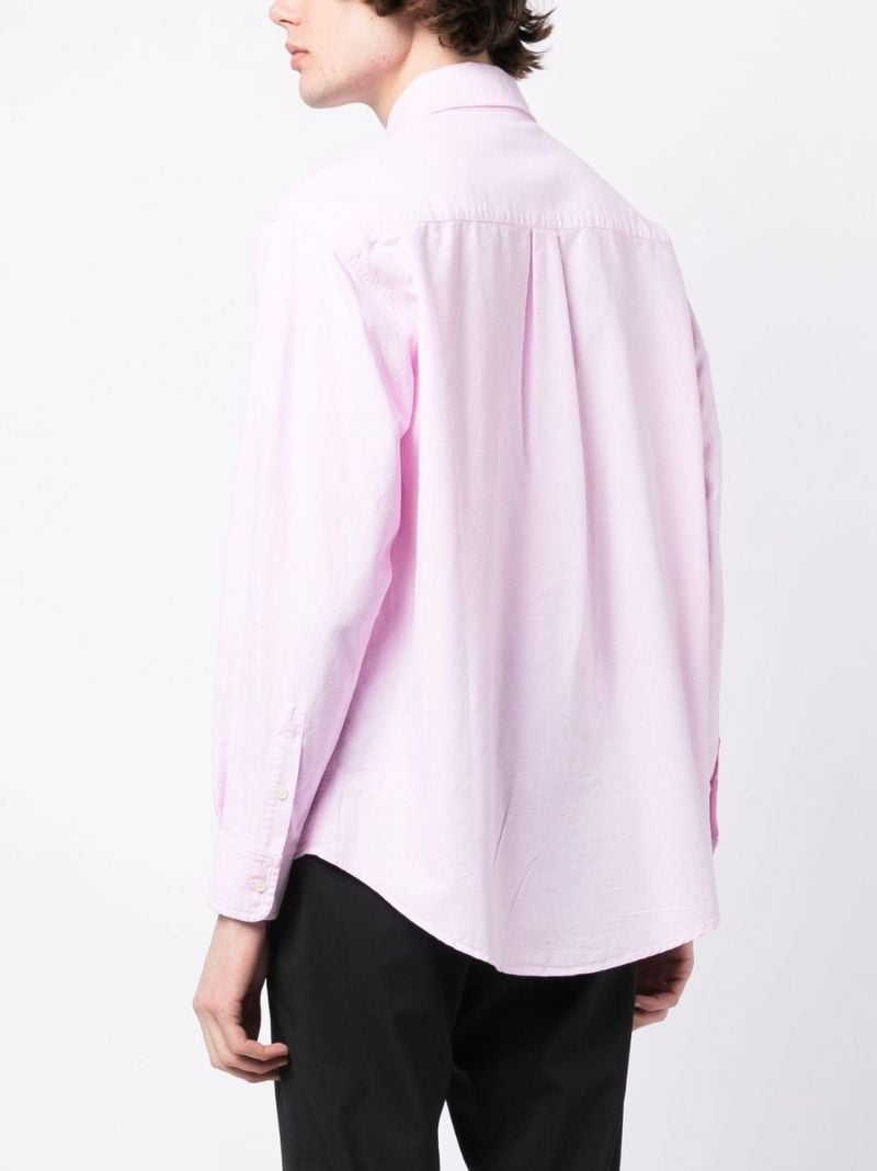 Pink Graphic Print Cotton Shirt