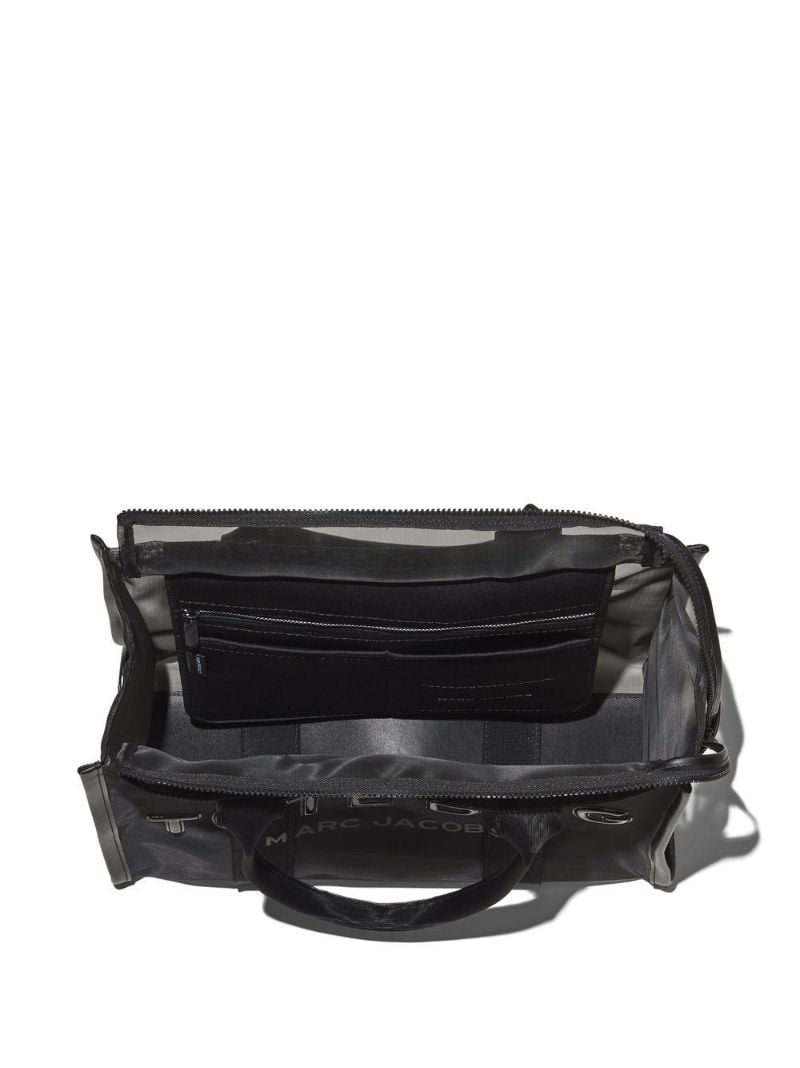 Black Large the Mesh Tote Bag