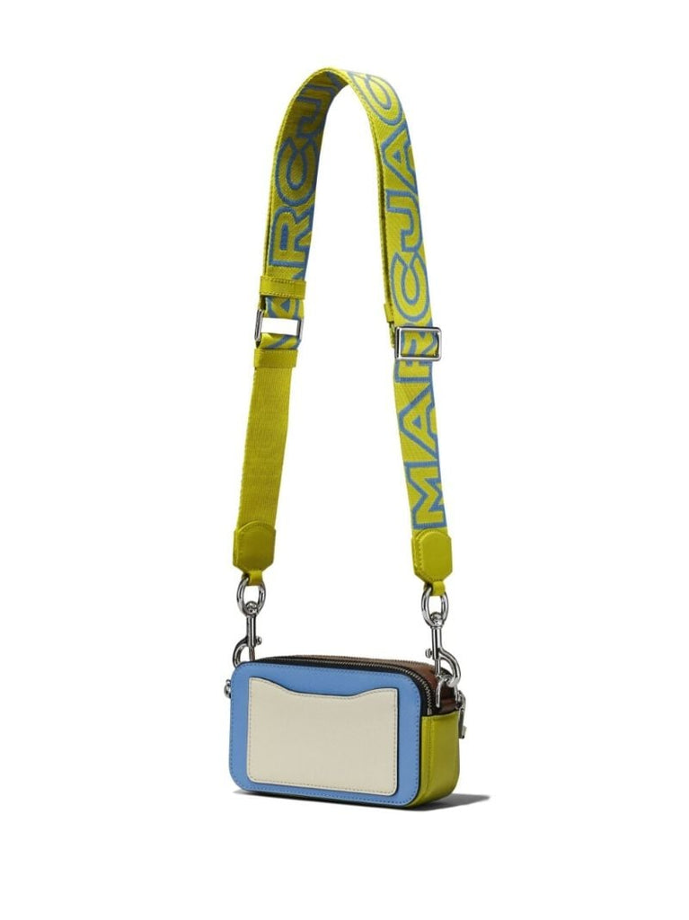 Blue Snapshot Leather Cross Body Bag