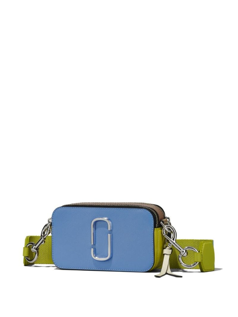 Blue Snapshot Leather Cross Body Bag