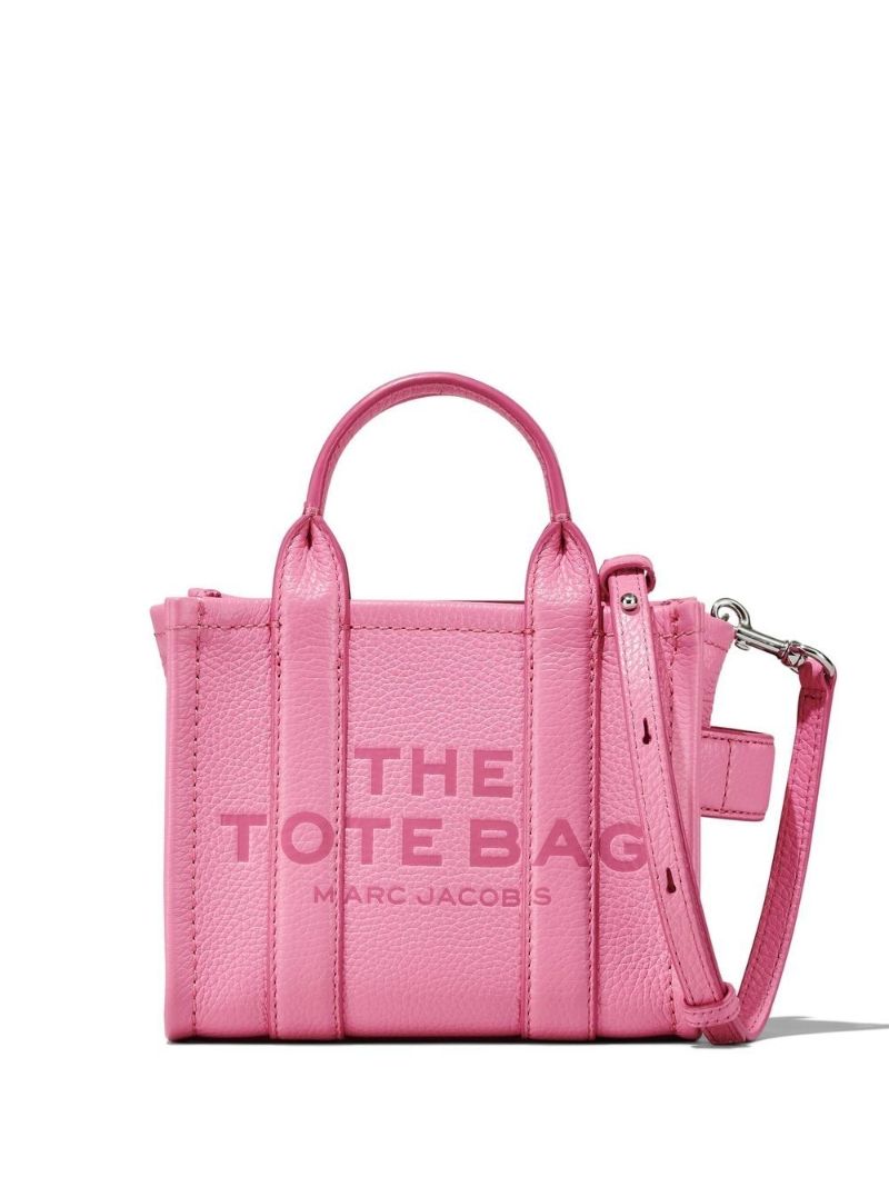 Pink the Leather Micro Tote Bag