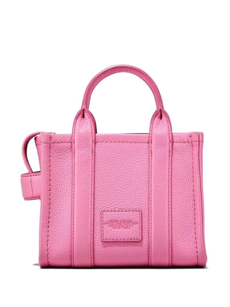 Pink the Leather Micro Tote Bag