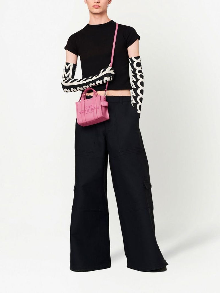 Pink the Leather Micro Tote Bag