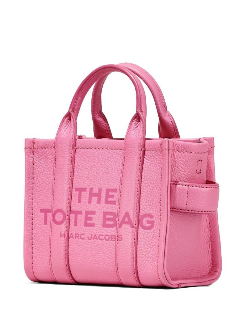 Pink the Leather Micro Tote Bag